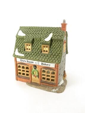 Department 56 White Horse Bakery 59269 Christmas Dickens Village